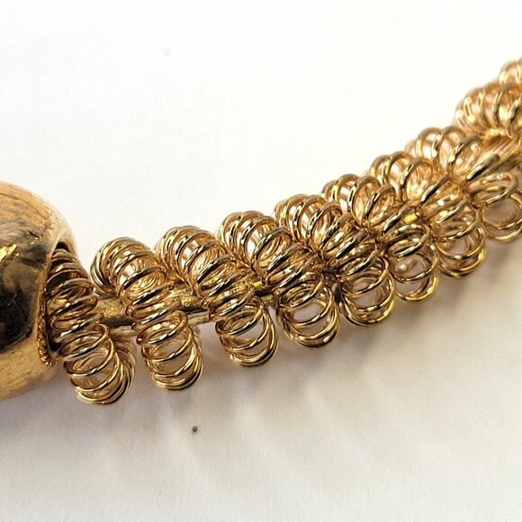 Half Mesh Half Hoop Earrings Bold Statement Earrings - Picture 5 of 8